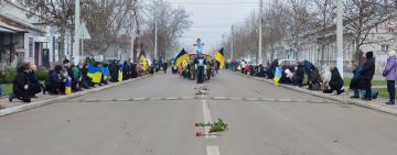 У небесне військо йдуть найкращі: Кілія прощається із полеглим Захисником Олегом Пукай